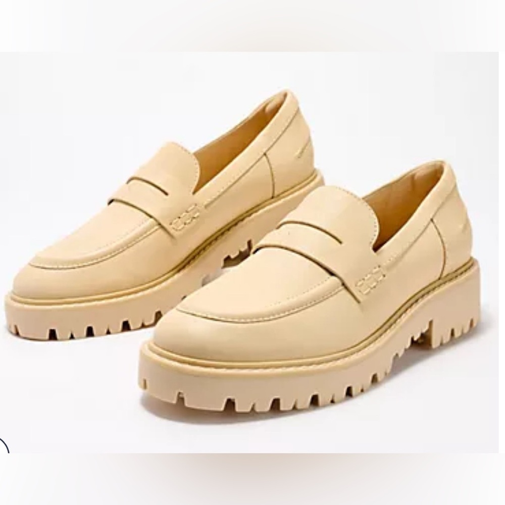 SCHUTZ Christie Weekend EggShell Loafers 8.5
